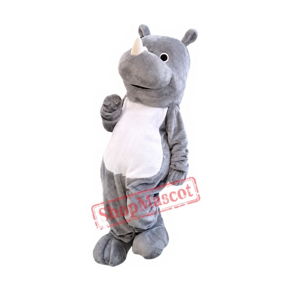 Lovely Rhino Mascot Costume Lovely Rhino Mascot Costume