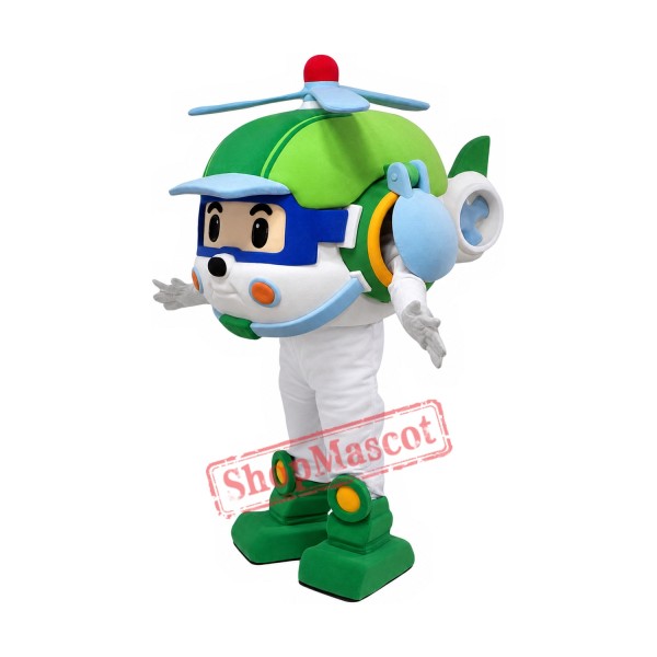 Superb Helicopter Mascot Costume