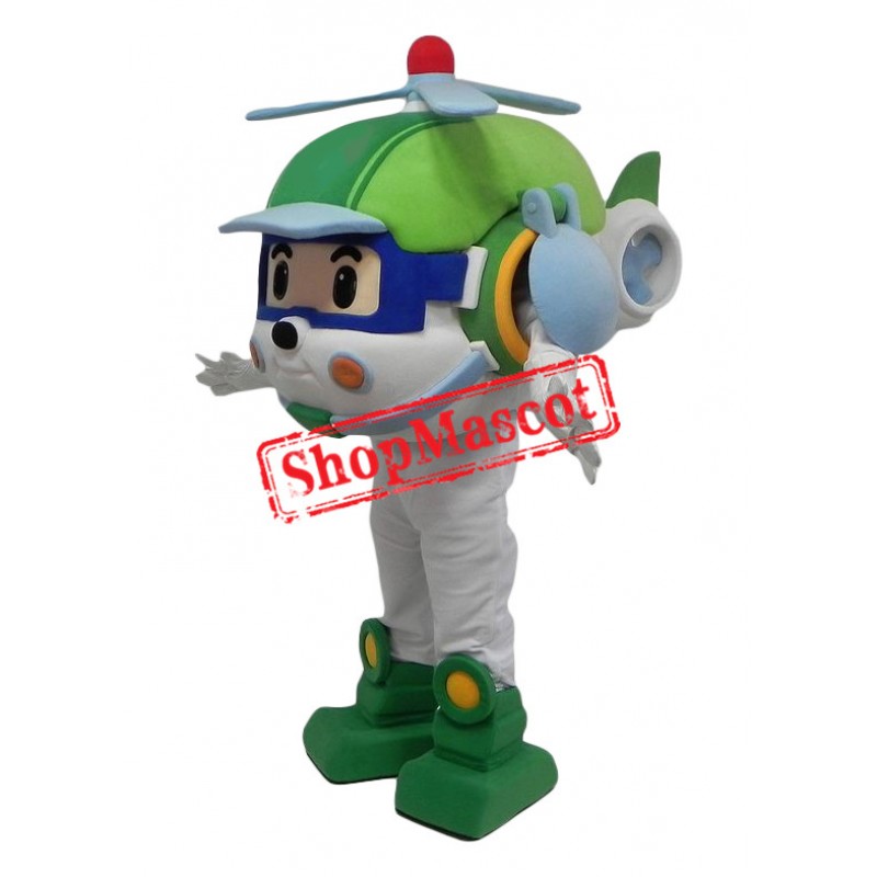Superb Helicopter Mascot Costume