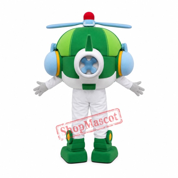 Superb Helicopter Mascot Costume