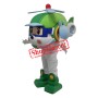 Superb Helicopter Mascot Costume
