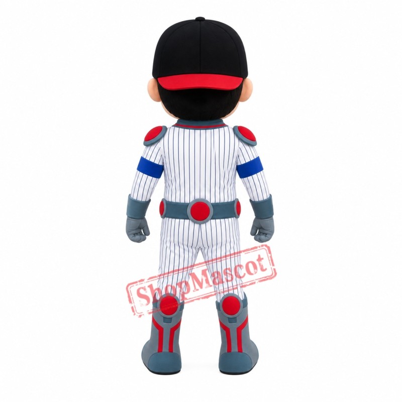 Superb Baseball Boy Mascot Costume
