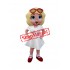 Beautiful Hipster Girl Mascot Costume