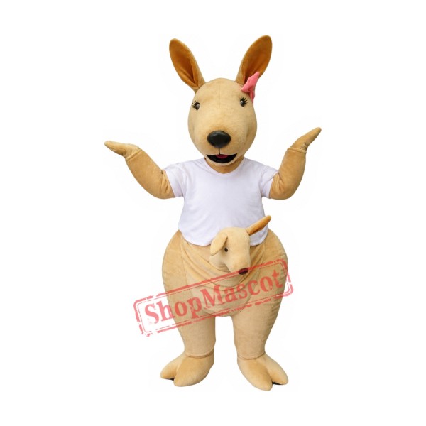 Lovely Lightweight Kangaroo Mascot Costume Lovely Lightweight Kangaroo Mascot Costume