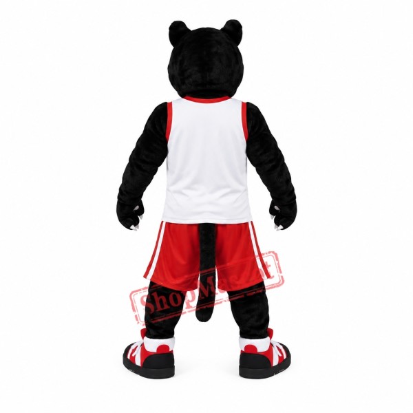 Superb Black Panther Mascot Costume Superb Black Panther Mascot Costume