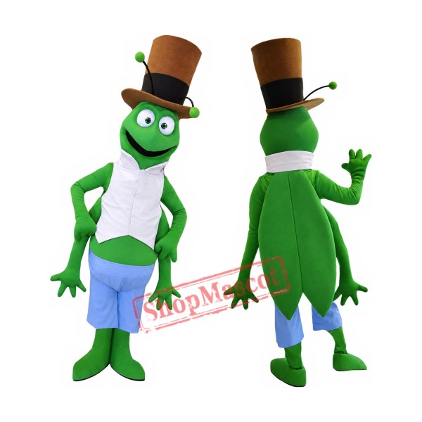 Superb Grasshopper Mascot Costume