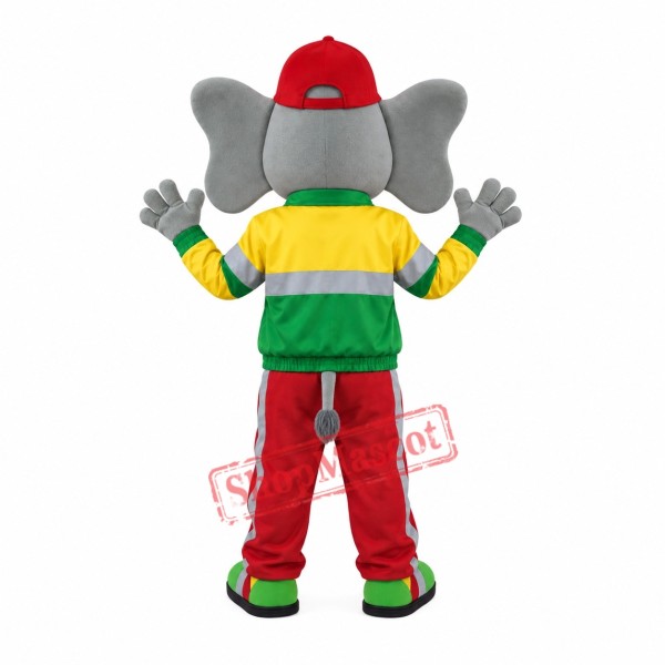 Elephant Boy Mascot Costume