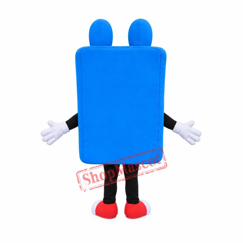 Superb Calculator Mascot Costume Superb Calculator Mascot Costume