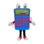 Superb Calculator Mascot Costume