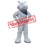 Superb Power Rhino Mascot Costume