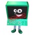 Green Computer Mascot Costume