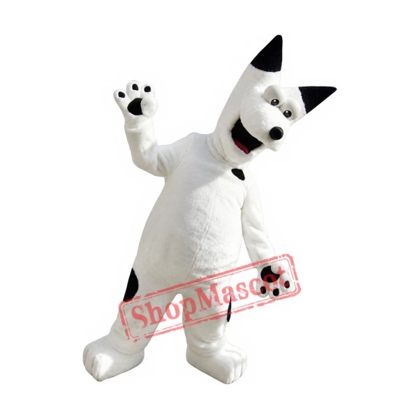 Friendly Lightweight Dalmatian Dog Mascot Costume