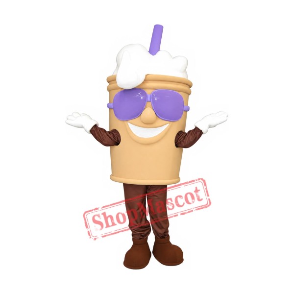 Coffee Milk Drink Mascot Costume Coffee Milk Drink Mascot Costume