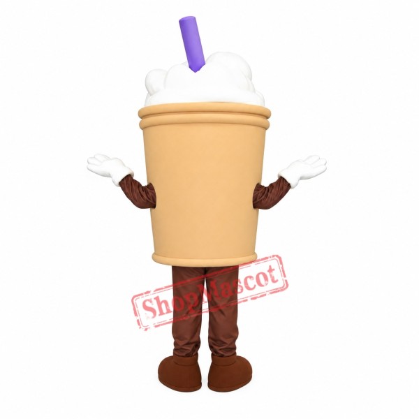 Coffee Milk Drink Mascot Costume Coffee Milk Drink Mascot Costume