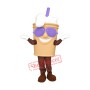 Coffee Milk Drink Mascot Costume