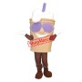 Coffee Milk Drink Mascot Costume