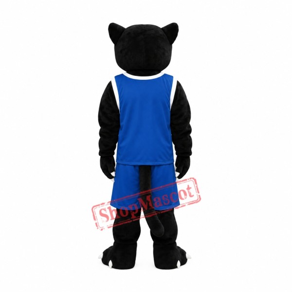 Yellow Eye Panther Mascot Costume Yellow Eye Panther Mascot Costume