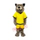 Friendly College Leopard Mascot Costume Friendly College Leopard Mascot Costume