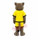 Friendly College Leopard Mascot Costume Friendly College Leopard Mascot Costume