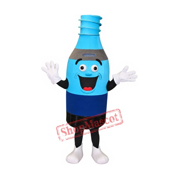 Friendly Recycling Bottle Mascot Costume Friendly Recycling Bottle Mascot Costume
