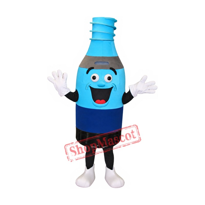 Friendly Recycling Bottle Mascot Costume Friendly Recycling Bottle Mascot Costume