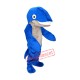 Superb Blue Whale Mascot Costume Superb Blue Whale Mascot Costume