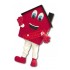 Friendly Red House Mascot Costume