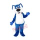 Friendly Blue Dog Mascot Costume Friendly Blue Dog Mascot Costume