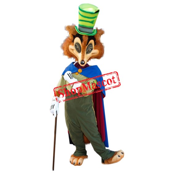 Superb Cartoon Fox Mascot Costume Superb Cartoon Fox Mascot Costume