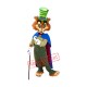 Superb Cartoon Fox Mascot Costume