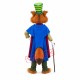 Superb Cartoon Fox Mascot Costume
