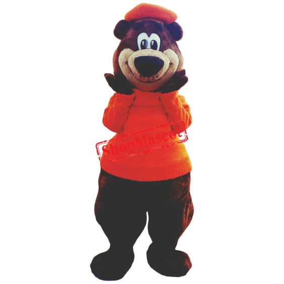 Superb Happy Lightweight Bear Mascot Costume