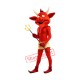Superb Red Devil Mascot Costume