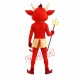 Superb Red Devil Mascot Costume