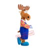 Funny Lightweight Moose Mascot Costume