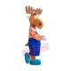 Funny Lightweight Moose Mascot Costume Funny Lightweight Moose Mascot Costume