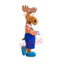 Funny Lightweight Moose Mascot Costume