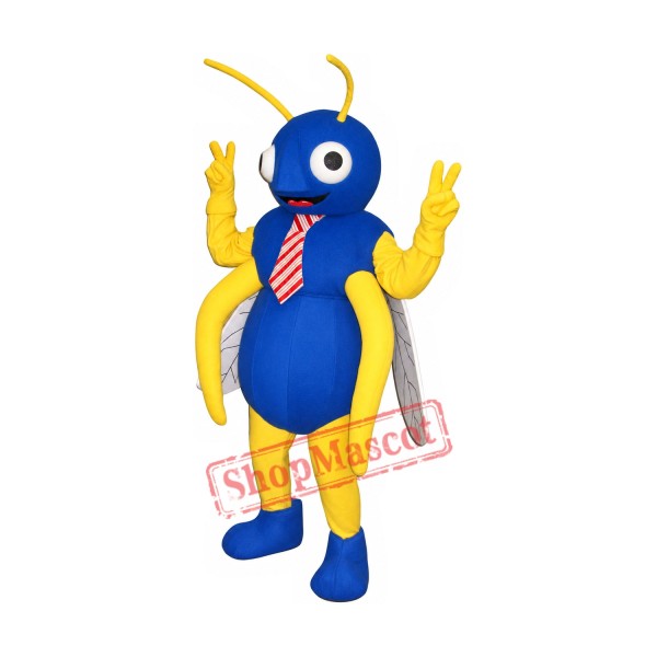 Big Blue Bug Mascot Costume