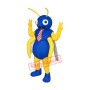 Big Blue Bug Mascot Costume