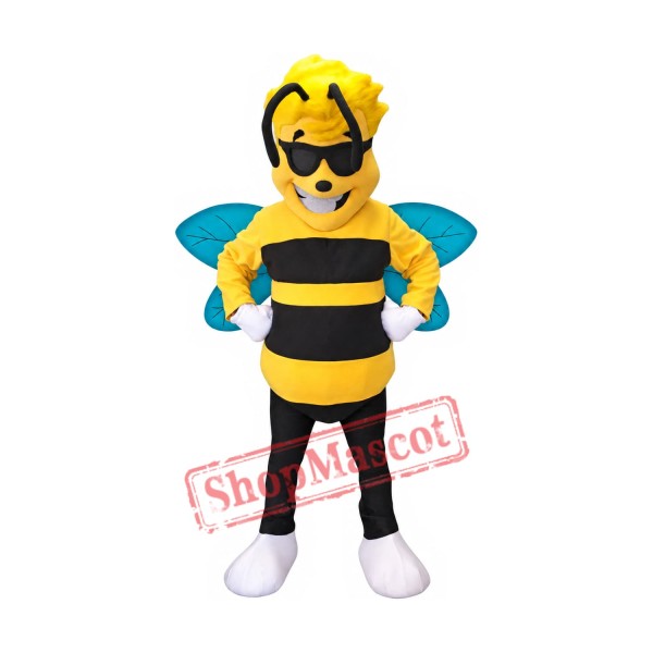 Young Bee Boy Mascot Costume Young Bee Boy Mascot Costume