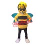 Young Bee Boy Mascot Costume