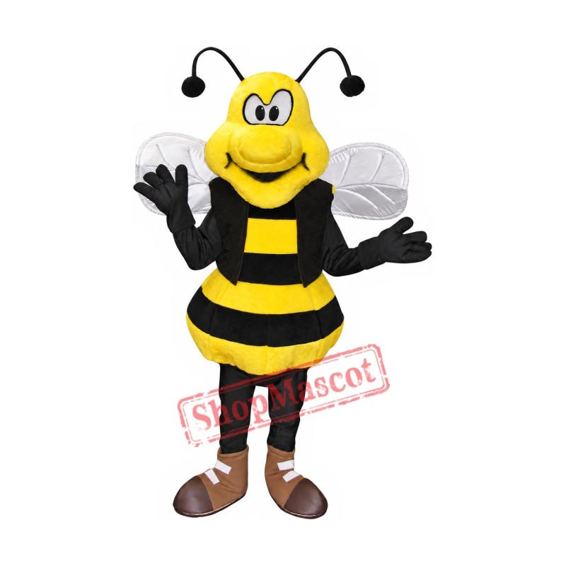 Friendly Lightweight Bee Boy Mascot Costume