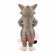 Friendly Lightweight Wildcat Mascot Costume Friendly Lightweight Wildcat Mascot Costume