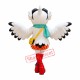 Beautiful White Seabird Mascot Costume