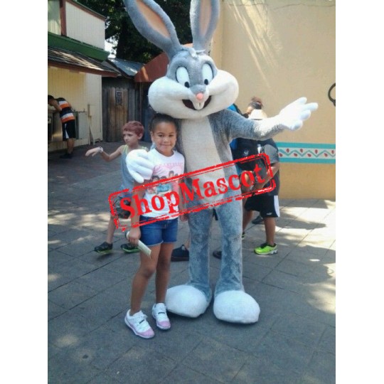 Friendly Bugs Bunny Mascot Costume