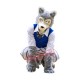 Sport Realistic Wolf Mascot Costume