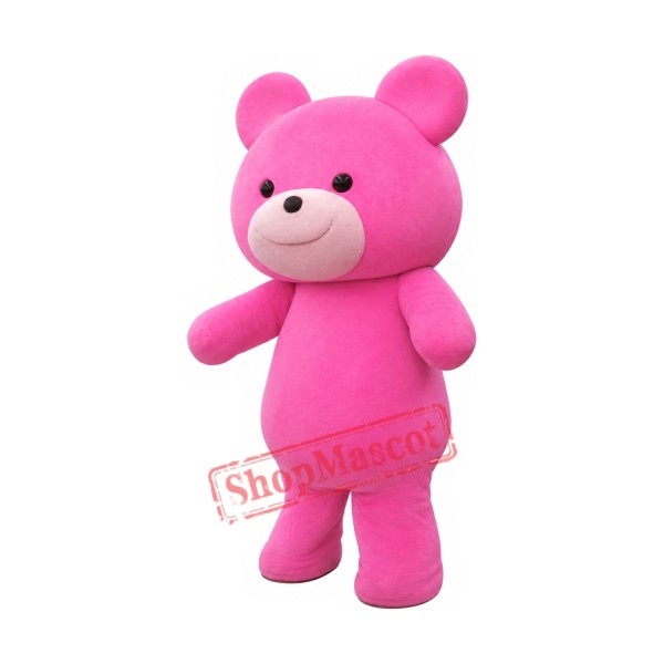 Lovely Pink Bear Mascot Costume Lovely Pink Bear Mascot Costume