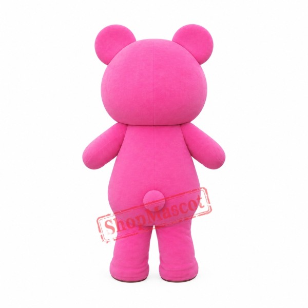 Lovely Pink Bear Mascot Costume Lovely Pink Bear Mascot Costume