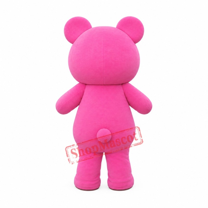 Lovely Pink Bear Mascot Costume Lovely Pink Bear Mascot Costume