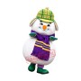 Superb Snowman Mascot Costume